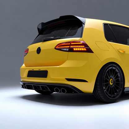 Spoiler Passar Volkswagen Golf R / R-Line / GTI / GTD Mk7 / Mk7 Facelift